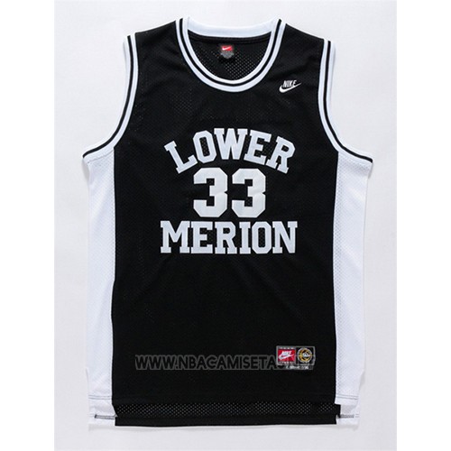 Camiseta Lower Merion Kobe Bryant NO 33 Negro